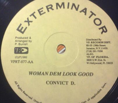 Beres Hammond / Convict D. : Full Attention / Woman Dem Look Good (12