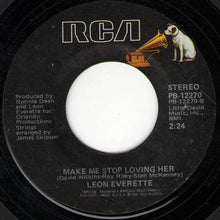 Load image into Gallery viewer, Leon Everette : Hurricane / Make Me Stop Loving Her (7&quot;, Single)