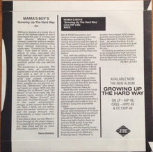 Load image into Gallery viewer, Mama&#39;s Boys : Excerpts From Growing Up The Hard Way (Flexi, 7&quot;, Promo)