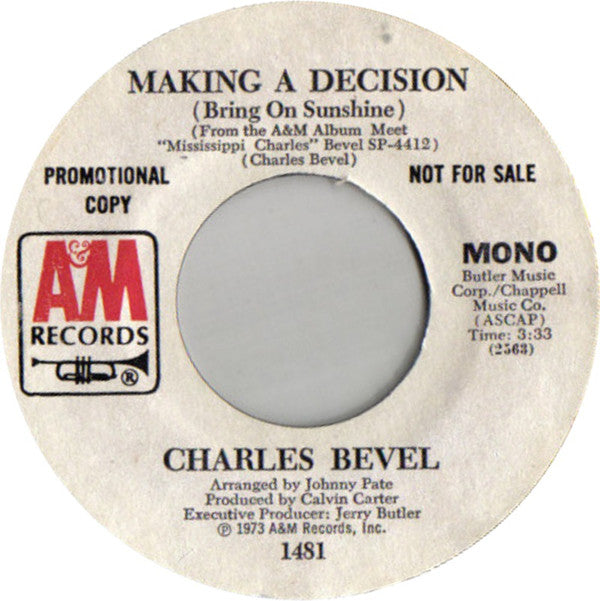 Charles Bevel : Making A Decision  (7