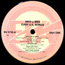 Load image into Gallery viewer, Chubby Checker, Gary U.S. Bonds : Back To Back (LP, Comp)
