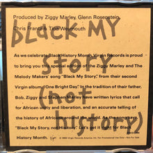 Load image into Gallery viewer, Ziggy Marley And The Melody Makers : Black My Story (Not History) (CD, Single, Promo)
