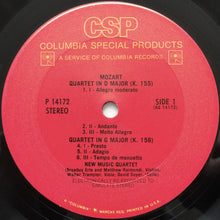 Load image into Gallery viewer, New Music String Quartet, Wolfgang Amadeus Mozart : Mozart (LP, RE, Sim)