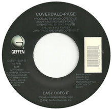 Load image into Gallery viewer, Coverdale Page : Take Me For A Little While / Easy Does It (7", Single)