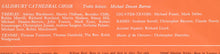 Load image into Gallery viewer, The Choir Of Salisbury Cathedral : Music In Salisbury Cathedral (LP, RE)