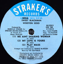 Load image into Gallery viewer, Winston Soso : Sweet Black Man (LP, Blu)