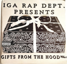 Load image into Gallery viewer, Various : IGA Rap Dept. Presents Gifts From The Hood (2xLP, Comp, Promo)
