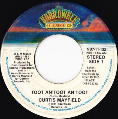 Curtis Mayfield : Toot An'Toot An'Toot (7