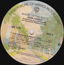 Load image into Gallery viewer, John Handy : Where Go The Boats (LP, Album)