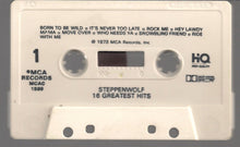 Load image into Gallery viewer, Steppenwolf : 16 Greatest Hits (Cass, Comp, RE, Dol)