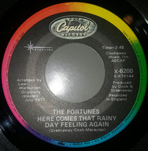 Load image into Gallery viewer, The Fortunes : Here Comes That Rainy Day Feeling Again / Freedom Come, Freedom Go (7", RE)