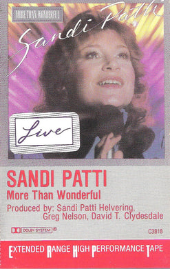 Sandi Patty : More Than Wonderful (Cass)