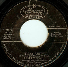Load image into Gallery viewer, Lesley Gore : It's My Party (7", Single)