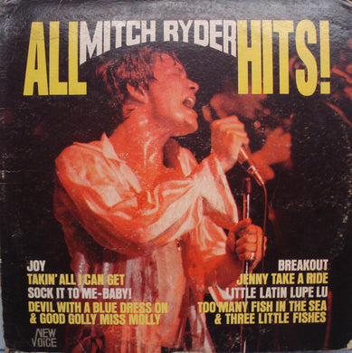 Mitch Ryder : All Mitch Ryder Hits! (LP, Comp, BW )