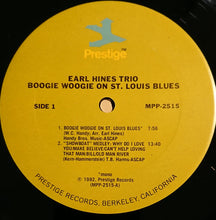 Load image into Gallery viewer, Earl Hines : Boogie Woogie On St. Louis Blues (LP, Album, Comp)