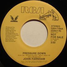 Load image into Gallery viewer, John Farnham : Pressure Down (7", Promo)