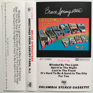 Bruce Springsteen : Greetings From Asbury Park N.J. (Cass, Album, RE, Peb)