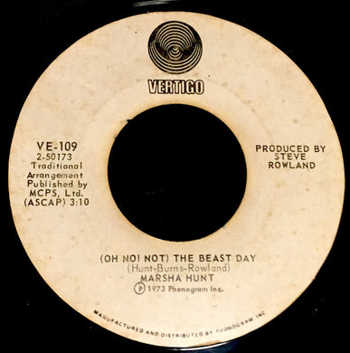 Marsha Hunt : (Oh No! Not) The Beast Day (7