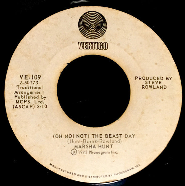 Marsha Hunt : (Oh No! Not) The Beast Day (7
