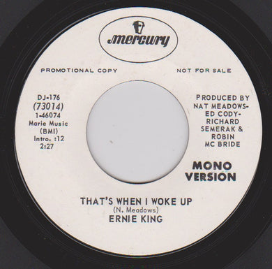 Ernie King : That's When I Woke Up (7
