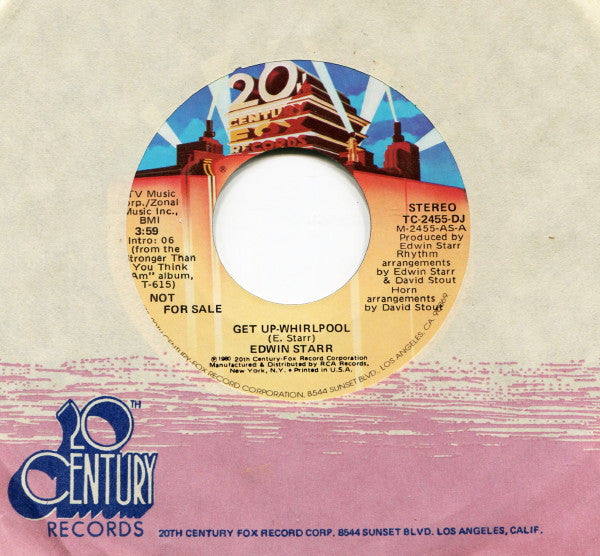 Edwin Starr : Get Up-Whirlpool (7