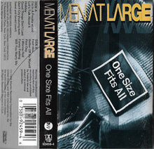 Load image into Gallery viewer, Men At Large : One Size Fits All (Cass, Album)