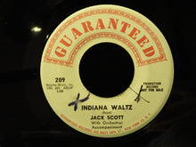 Load image into Gallery viewer, Jack Scott : What Am I Living For / Indiana Waltz (7", Single, Promo)