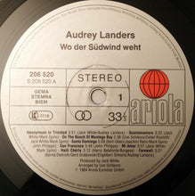 Load image into Gallery viewer, Audrey Landers : Wo Der Südwind Weht  (LP, Album)