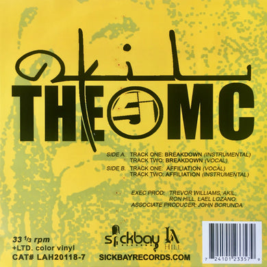 Akil : Breakdown / Affiliation (7