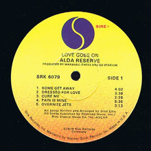 Load image into Gallery viewer, Alda Reserve : Love Goes On (LP, Album)