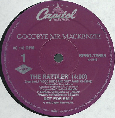 Goodbye Mr. Mackenzie : The Rattler (12