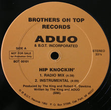 Load image into Gallery viewer, Aduo &amp; B.O.T. Incorporated : Hip Knockin&#39; (12&quot;, Promo)