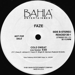 Faze (2) : Cold Sweat (12", Promo)