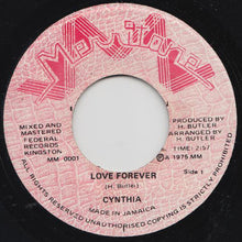 Load image into Gallery viewer, Cynthia Schloss / Harold Butler : Love Forever / Love Forever Theme (7", Single)