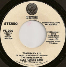 Load image into Gallery viewer, The Sensational Alex Harvey Band : Sergeant Fury / Tomahawk Kid (7", Single, Promo)