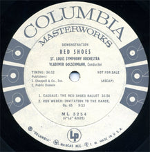 Load image into Gallery viewer, Saint Louis Symphony Orchestra, Vladimir Golschmann : Red Shoes (LP, Mono, Promo)