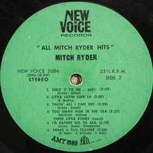 Load image into Gallery viewer, Mitch Ryder : All Mitch Ryder Hits! (LP, Comp, BW )