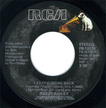 Load image into Gallery viewer, Razzy Bailey : I Keep Coming Back / True Life Country Music (7", Single)