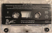 Load image into Gallery viewer, Heavy D. &amp; The Boyz : Got Me Waiting (Cass, Single)