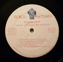 Load image into Gallery viewer, Dennis Yost : Going Through The Motions (LP, Album)