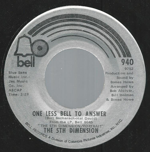 The Fifth Dimension : One Less Bell To Answer   (7