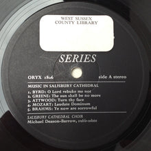 Load image into Gallery viewer, The Choir Of Salisbury Cathedral : Music In Salisbury Cathedral (LP, RE)