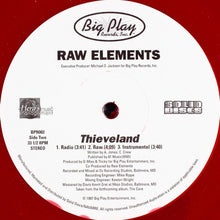 Load image into Gallery viewer, Raw Elements (3) : My Steez b/w Thieveland (12&quot;, Single, Red)