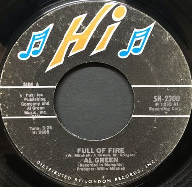 Al Green : Full Of Fire (7