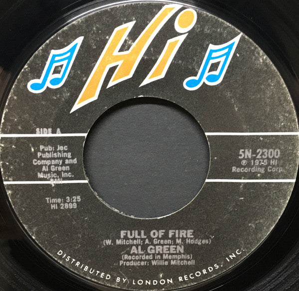 Al Green : Full Of Fire (7
