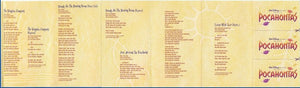 Alan Menken, Stephen Schwartz : Pocahontas (An Original Walt Disney Records Soundtrack) (Cass, Album)