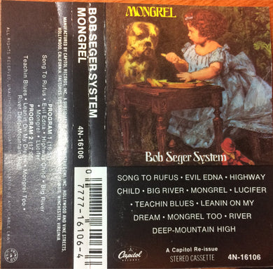 Bob Seger System : Mongrel (Cass, Album, RE)