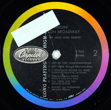 Load image into Gallery viewer, The Jonah Jones Quartet : Swingin' On Broadway (LP, Album, Mono)