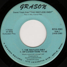 Load image into Gallery viewer, Ralph Carmichael : The Restless Ones (Four Songs From The Motion Picture) (7", EP, RE)