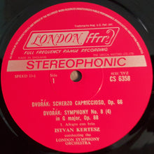 Load image into Gallery viewer, István Kertész, The London Symphony Orchestra, Antonín Dvořák : Symphony No. 4 (No. 8) · Scherzo Capriccioso (LP)